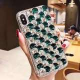 LaMaDiaa-Bling Rhinestone Case for iPhone, Cover for iPhone 14, 13, 12, 11 Pro, 15MAX, XS, XR, Max, Diamond, Phone Coque
