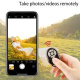 Mobile Phone Bluetooth Remoter For iPhone Samsung Xiaomi Huawei OPPO Remote Control Camera Controller For Tiktok Live Video Turn