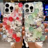 Luxury Bling Crystal Diamond Handmade Case for iPhone, 15, 7, 8 Plus, Xr, X, Xs Max, 11, 12, 13, 14 Pro Max, Mini