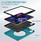 For IPad Air 4 10.9 2020 Pro 11 2021 2020 2018 A2301 A2459 A2230 A1980 Case Kids Safe PC Silicon Hybrid Stand Tablet Hand Cover