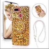 Diamond Grip Holder Case for iPhone, Mobile Phone, Rhinestone Cases, For iPhone 15, XS, X, XR, 7, 8, Plus, 14, 13, 12