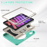 Shockproof Tablet Armor Stand Case For IPad Mini 6 8.3 2021 Cover Rugged Duty Case For IPad Mini 6 8.3  A2567 A2568 A2569 #S