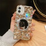 Diamond Phone Case for iPhone, Makeup Glass, Glitter Bling, For iPhone 15, 14, 13, 12, 11 Pro Max, XR, 7, 8 Plus