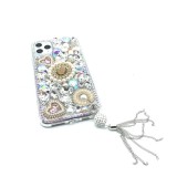 3D Sparkle Diamond Cover with Tassel, Handmade Series, for iPhone, 8, Xr, X, Xs Max, 11, 12, 13, 14, 15 Plus Pro Max, Luxury