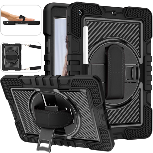 Case For iPad 7th 8th 9th gen Heavy Duty Shockproof Rugged Cover Kids Capa iPad 10.2 2019 2020 2021 Stand Funda Hand Strap Coque