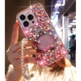 Bling Diamond Crystal Rhinestone Phone Case for iPhone, Luxury Design, 14 Plus, 13 Pro, 12 Mini, 11 Pro MAX, X, 15, XR, 7, 8 Plu