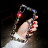 Luxury Bling Crystal Diamond Glitter Soft Phone Case for iPhone, 14, 13, 12, 15 Pro, X, XR, XS, MAX, 7, 8 Plus