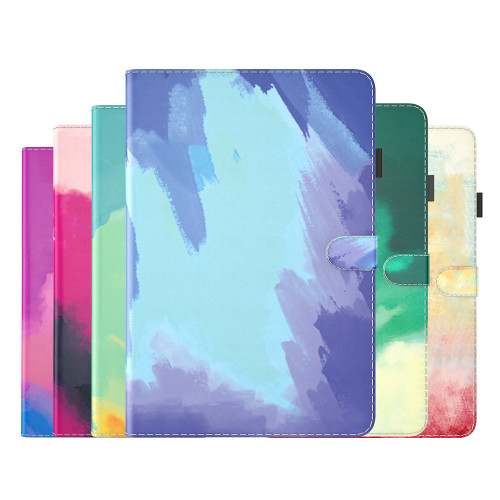 Case For IPad 10.2 2021 2019 9th 8th 7th 10.2 Watercolor Tablet Leather Cover For IPad Air 4 2020 Air3 10.5 Mini 6 5 4 3 Fundas