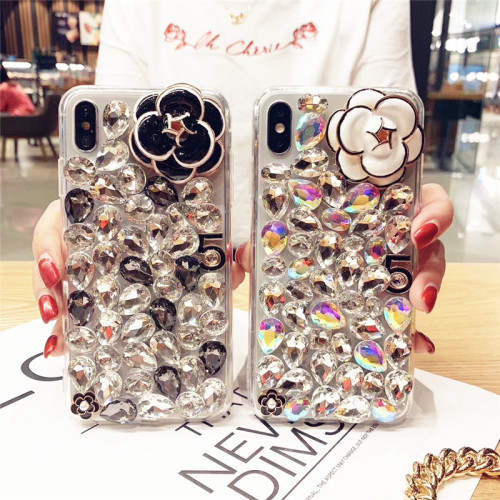 Luxury Bling Diamond Case for iPhone, Rhinestone Phone Cover, Crystal Funda Coque for iPhone 14, 13, 12, 11 Pro, 15MAX, XS MAX,