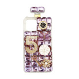 Luxury Bling Diamond Rhinestone Crystal Perfume Bottle Phone Case for iPhone, High Quality, Fashion Design, 15, 14, 13, 12 Pro M