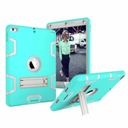 New Armor Case For iPad AIR 2 iPad 6 Kids Safe Heavy Duty Silicone Hard Cover For iPad Air 2 for ipad6 Tablet Case #S