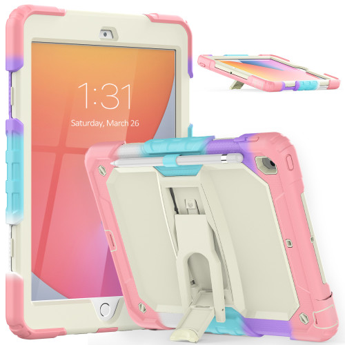 Heavy Duty Armor Case For iPad Air 4 5 2022 10.2 2020 8th 7th 2019 2021 9th Kids Cover For iPad Pro 11 2021 9.7 5/6th Mini 6 4 5