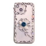 Diamond Love Crystal Swan Phone Case, Glitter Bling Cover, Cover for iPhone 15, 14, X, XR, XS, 11, 12, 13 Pro Max, 7, 8 Plus