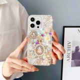 3D Handmade Diamond Cover for IPhone, Bling Case, Sparkle, Rhinestone, Handmade Series, 15, 14, 13, 12 Plus, Pro Max, New