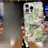 Diamond Shock Proof Cover for iPhone, TPU, Bling Crystal, Luxury Full Stone, Top Quality, 15, 14, 13, 12, 11 Pro Max, XR, Plus