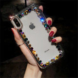 Luxury Bling Crystal Diamond Glitter Soft Phone Case for iPhone, 14, 13, 12, 15 Pro, X, XR, XS, MAX, 7, 8 Plus