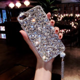 Bling Jewelry Rhinestone Crystal Diamond Soft Phone Case Cover for iPhone, 15, 13, 14, 12, 11 Pro, X, 7, 8 Plus, XR, XS Max