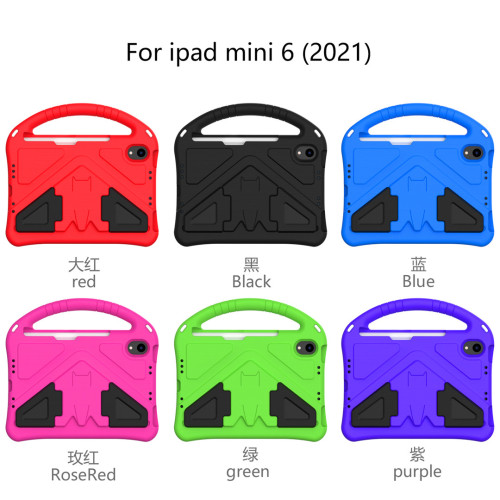 Case For IPad Mini 6 8.3 inch 2021 Kids Safe EVA Tablet Cover Stand Case For ipad mini 6 5 4 3 2 1 mini6 mini5 mini4 mini3 mini2