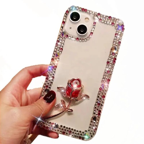 Luxury Sparkle Diamonds Handmade Bling Case for iPhone, XR, X, XS Max, 6, 7, 8, 11, 12, 13, 14, 15 Plus Pro Max