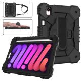 Kids Stand Armor Case for iPad Mini 6 8.3 inch 2021 Heavy Duty Tough Silicone Rugged PC Shockproof Tablet Cover A2567 A2568 #S