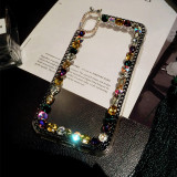 Rhinestone Case for iPhone, Fashion Color Bling, Glitter Diamond, Luxury Cover,For iPhone 14Plus X XS XR 14 15 12 13 14Pro 14Max