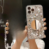 3D Crystals Sparkle Diamonds Mobile Phone Case for iPhone, Handmade Series, New, 15, 11, 12, 13, 14 Pro Max