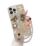 Luxury Rhinestone Bling Phone Case, Diamond Ring Stand, Soft Mirror,For iPhone 14 Plus, 13Pro, 12 Mini, 11 Pro MAX, X, 15Plus,