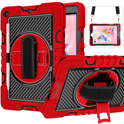 Case For iPad 6th 5th 9.7inch 2018/2017 Heavy Duty Shockproof Rugged Cover Kids Capa iPad Air 1 Kickstand Funda Hand Strap Coque