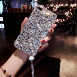 Bling Jewelry Rhinestone Crystal Diamond Soft Phone Case Cover for iPhone, 14, 13, 12, 15 Pro Max, X, XR, XS, 7, 8 Plus