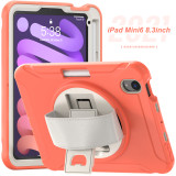 Shockproof Tablet Armor Stand Case For IPad Mini 6 8.3 2021 Cover Rugged Duty Case For IPad Mini 6 8.3  A2567 A2568 A2569 #S
