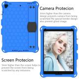 Honeycomb Stand Handheld Kids case For iPad Pro 10.5 Air 3 cover For iPad 7th 10.2 2019 A2200 A2198 A2232 shoulder strap case