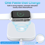 3 In 1 Magnetic Wireless Charger Stand For iPhone12 13Pro Max Macsafe Charging Holder Mount For Magsafe Apple watch AirPods Pro