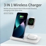 Foldable 3 in 1 Wireless Charger Station For iPhone 11 12 Pro 13 14 Plus Apple Watchs 7/6 For Samsung Galaxy Watch