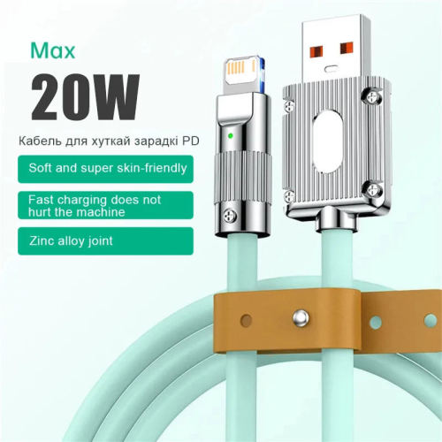 20W USB Cable For iPhone 12 13 14 Pro Max mini Fast Charging XR X XS MAX 8 7 Plus SE Phone Date Cable For iPad Charger Wire Cord