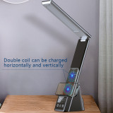 Table lamp wireless charger multi-function LED reading light is suitable for Apple Watch mobile phone wireless charging