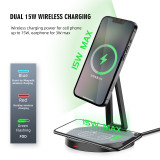 30W Wireless Charger For Apple Watch 8 7 AirPods iPhone 14 13 12 11 XS X8 Chargers Mini Pro Max IWatch Samsung S21 S20 Induction