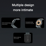 3 In 1 Magnetic Wireless Charger Stand For iPhone14 13 12 Pro Max Apple Watch Airpods Fast Charging Dock Station For Apple Watch