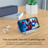 Magnetic 3 in 1 Fast Wireless Charger 15W Foldable Charging Station for iPhone 14 13 12 Pro Max Mini iWatch 8 7 SE AirPods Pro 2