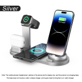 15W 7 in 1 Wireless Charger Stand Pad For iPhone 14 13 12 11 XR Apple Watch Airpods Pro iWatch 8 7 6 Fast Charging Dock Station