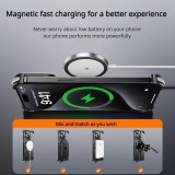 Magnetic Stand Phone Bumper For Iphone 13 12 14 15 Pro Max Plus Luxury Metal Holder Phone Case Magsafe For IPHON 13 14 15 Promax