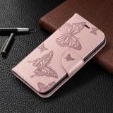 Flower Luxury Colorful Leather Wallet Card Phone Case with Strap for Girl Woman Cover for Samsung A15 A25 A35 A55 S24 S23 S22 Plus Ultra
