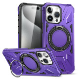 For iphone 11 12 13 14 15 Pro Max Shockproof Armor Stand Holder Ring Cases For iphone 14 15 Plus Magnetic Wireless Charge Cover