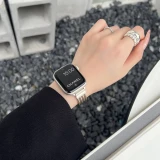 Metal Strap For Apple Watch ULtra 8 7 49mm 45mm 44mm INS Stainless Steel Bracelet For iWatch Series 6 5 4 SE 42mm 40mm 38mm Band