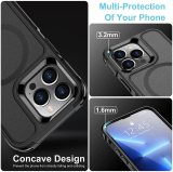 Compatible with iPhone 15 14 13 12 Case Compatible with Magsafe Charger Classic Soft Silicone Bumper Ultra Slim Shockpr