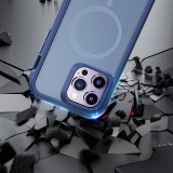 Luxury Shockproof Lens Protection Mobile Phone Case For iPhone 15 14 13 12 Pro Max Plus Magnetic Magsafe Back Cover Funda Coque