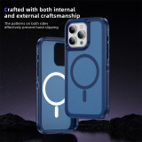 For MagSafe Armor Defender Phone Case For iPhone 15 14 13 12 Pro Max 11 Shockproof Heavy Duty Rugged Magnetic Hybrid Matte Cover
