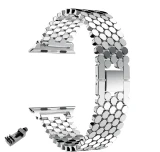 Women Stainless Steel Strap For Apple Watch Ultra 49mm 38mm 42 40 44mm Metal Band For iWatch 6 5 4 se 8 7 41 45 Luxury Bracelet