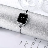 Luxury Watch Band for Apple Watch Series 8 7 41 45mm 6 Se 5 4 Women Diamond Steel Bracelet IWatch Ultra 49mm 44 40 42 38MM Strap