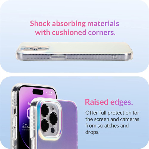 Luxury Matte Laser Gradient Clear Case for IPhone 13 11 14 Pro Max 12 Mini XS XR X 8 7 Plus SE 2022 Fluorescent Iridescent Cover