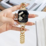 Stainless Steel Strap For Apple Watch9 6 8 SE 7 Band 45mm 38/41mm For Apple Watch Series3 4 5 40mm Strap Band Bracelet Belt